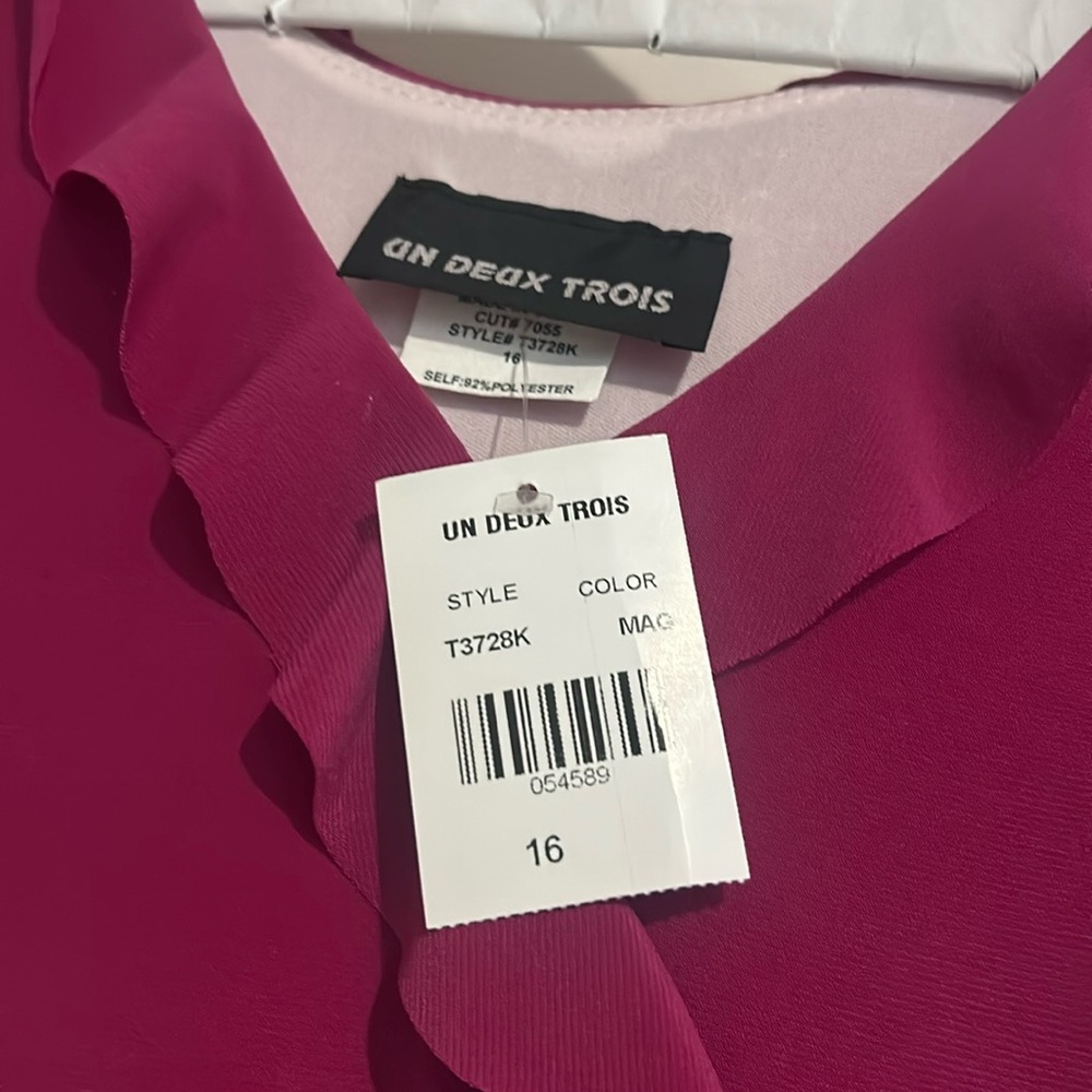 Un Deux Trois girls dress